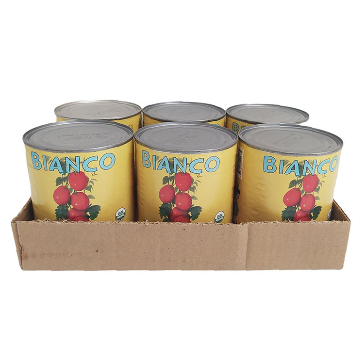 Bianco DiNapoli Whole Peeled Organic Tomatoes - Case of 6 (2.92Kg)