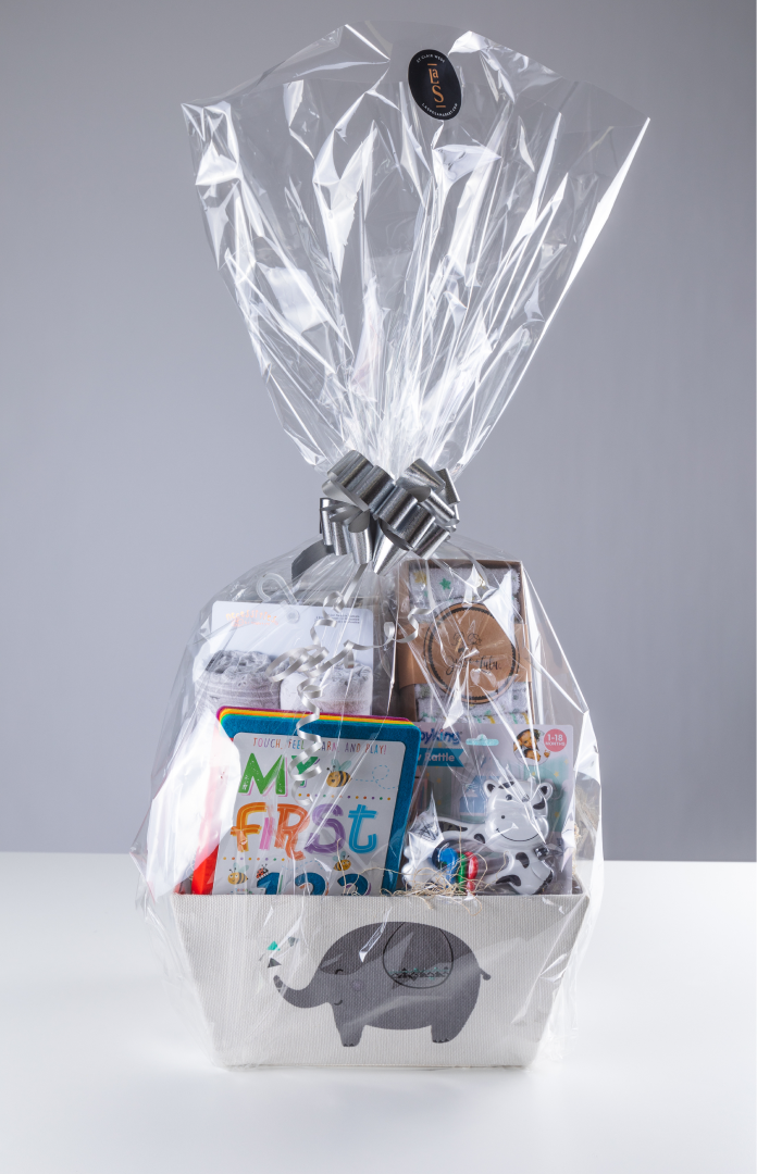 Welcome Gender Neutral Baby Basket