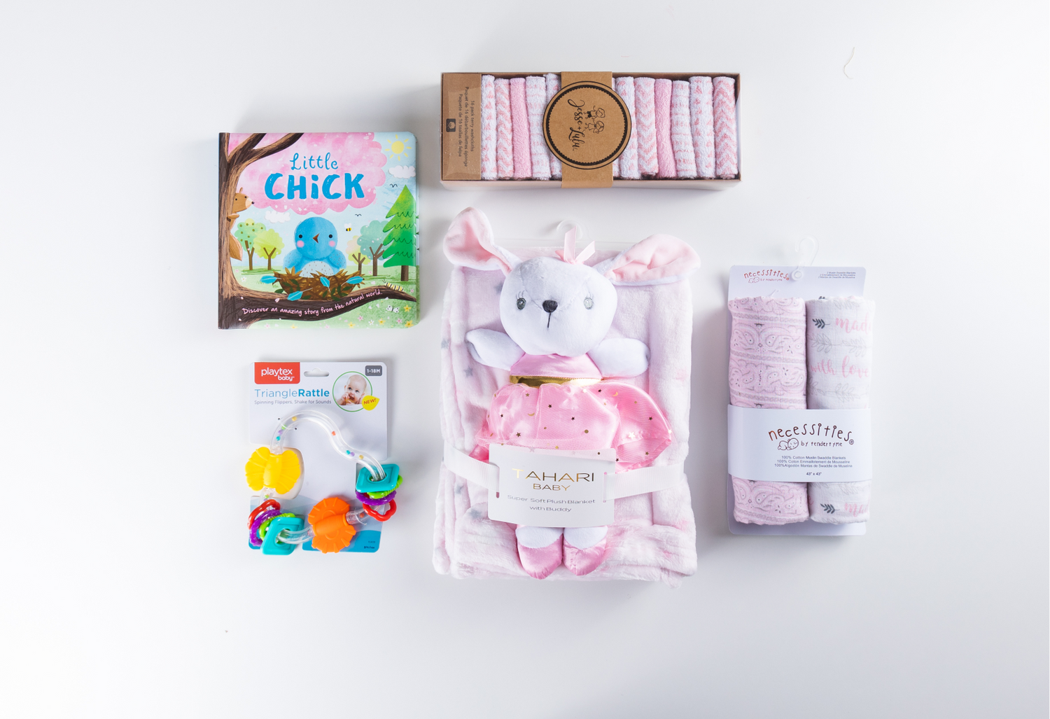 Welcome Baby Girl Basket
