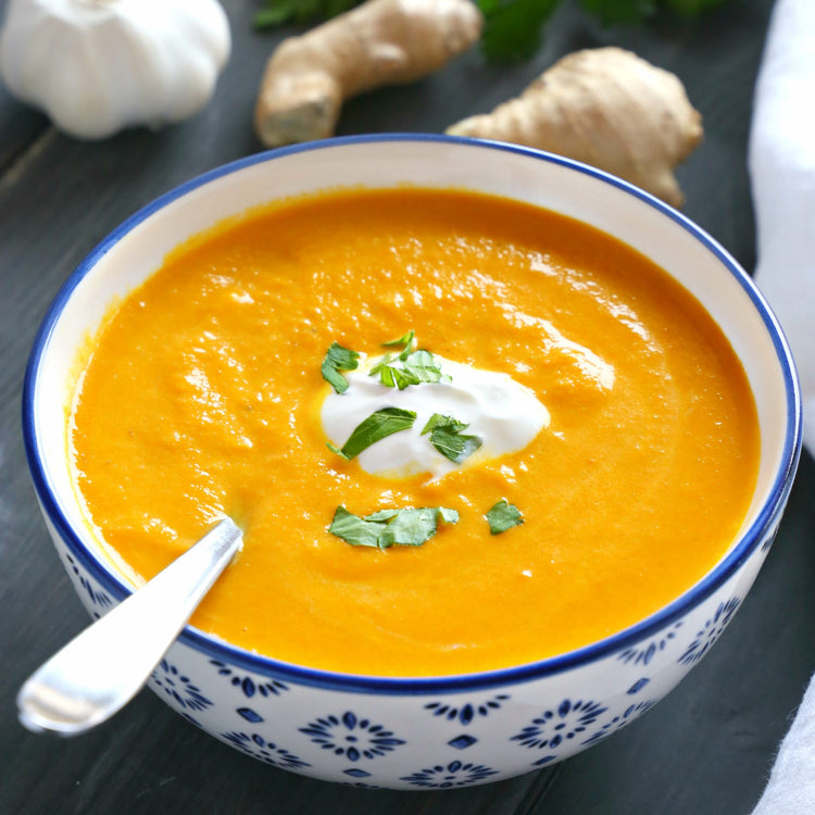 Cream of Carrot w/ Ginger & Orange Soup - Frozen