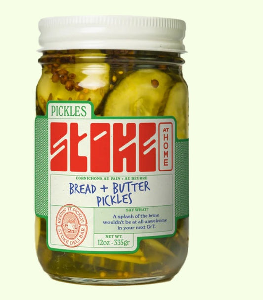 Bread + Butter pickles
