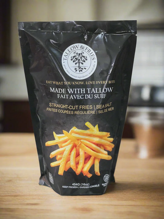 Beef Tallow Fries (Straight Cut & Sea Salt) 454g