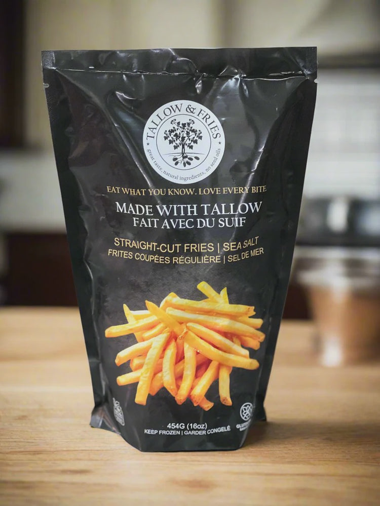 Straight-Cut Fries - Sea Salt (Made with Tallow) 454g