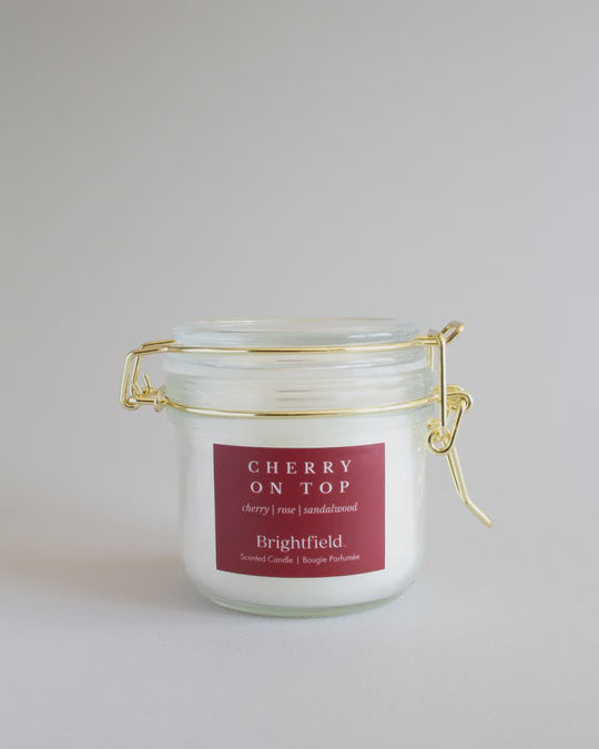 Cherry on top - Glass Candle (6 oz - 170 g)