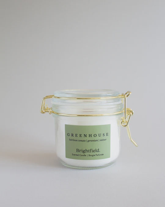 GreenHouse- Glass Candle (6 oz - 170 g)