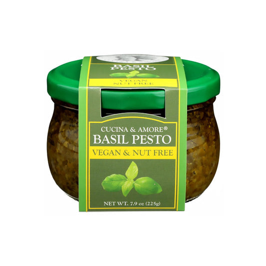 Basil Pesto (Vegan & Nut Free)