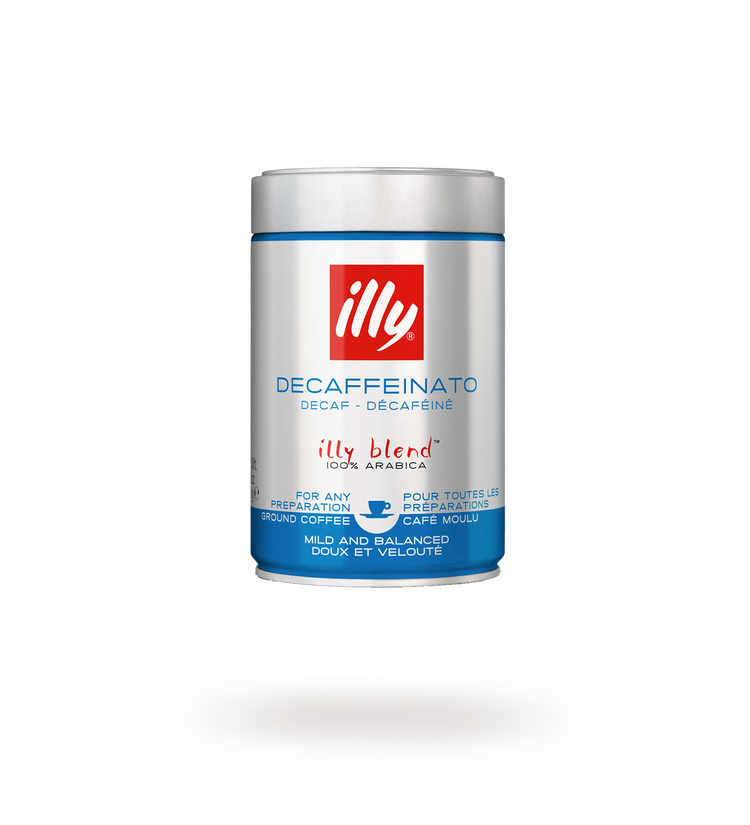 Illy Ground Espresso Decaffeinated