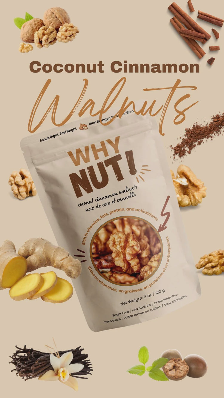 Coconut Cinnamon Walnuts