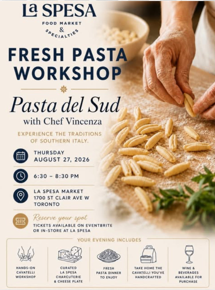 Pasta del Sud Aug 27, 2026
