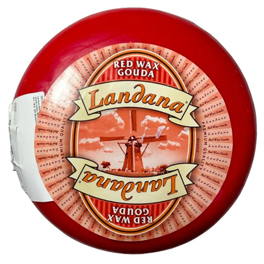 Red Wax Gouda Wheel (approx. 4Kg) (Holland)