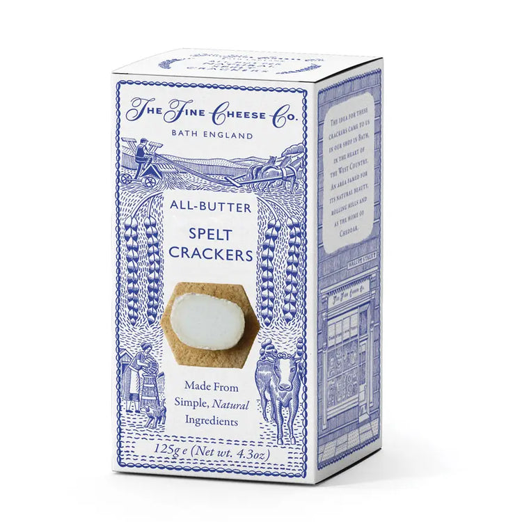 Butter Spelt Crackers