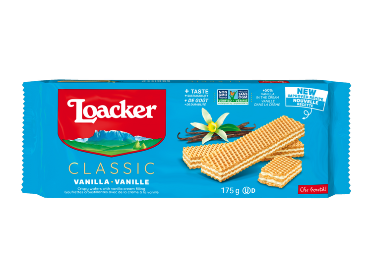 Loacker Vanilla Wafer 262g