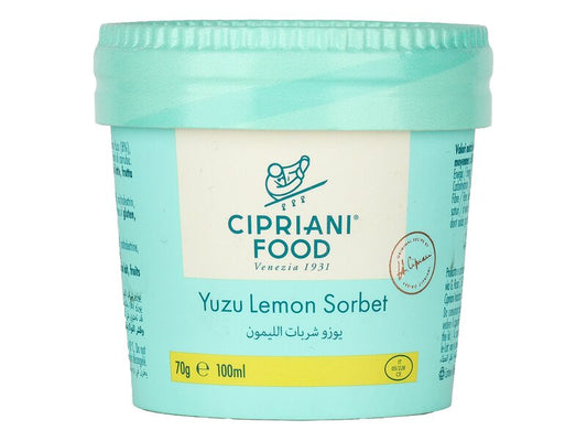 Cipriani Cup Gelato - Lemon Sorbet