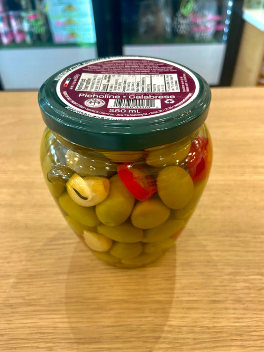 Picholine/Calabrese Olives (580ml)