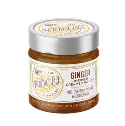 Ginger Creamed Wildflower Honey 300g