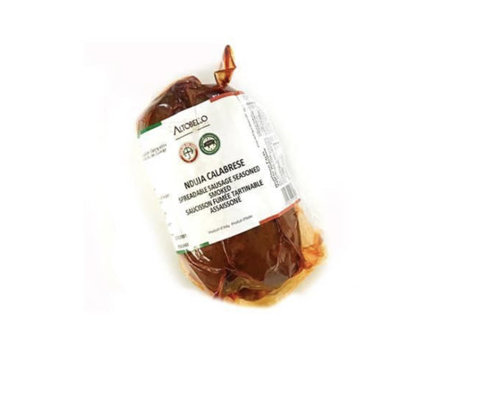 Nduja Calabrese - Smoked Spreadable Salami Nduja- Gluten Free - Lactose Free