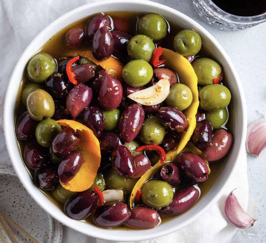 House Marinated Mixed Italian Olives