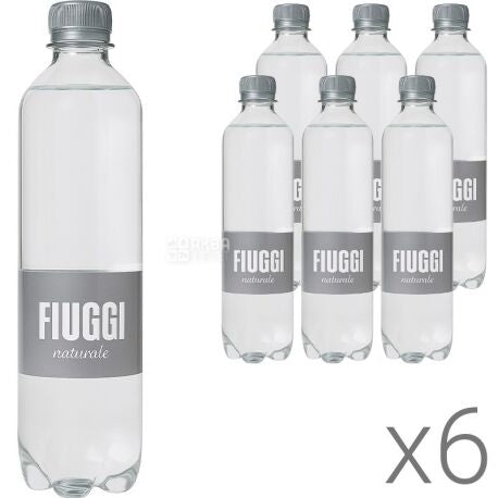 FIUGGI - NATURAL MINERAL WATER  6x500 ML
