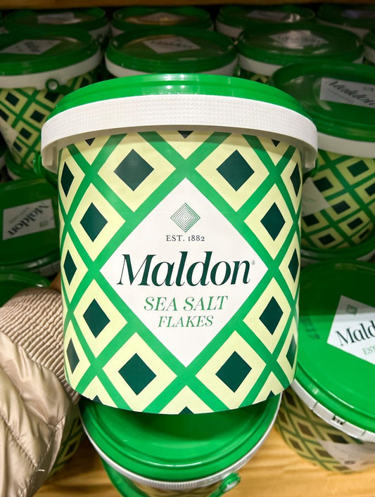 Maldon Sea Salt Organic Flakes Pail (1.4kg)