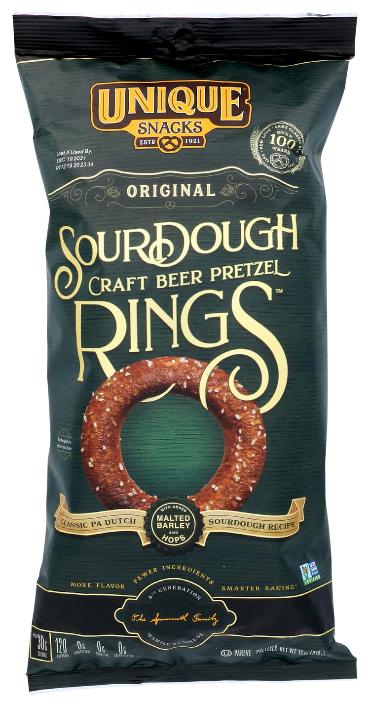 Unique Sourdough Craft Beer Pretzel Rings (60 gm)