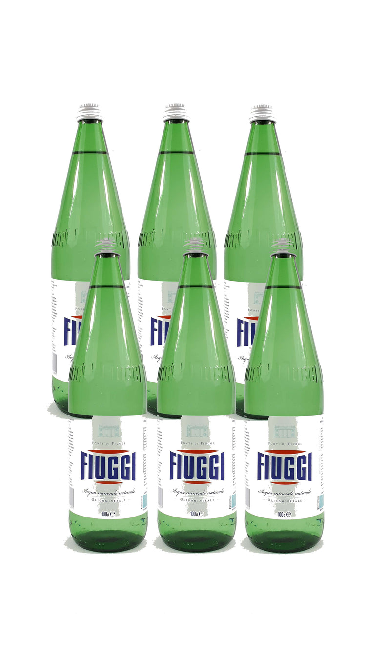 Fiuggi Mineral Water - Still - Case of 6 (Italy)