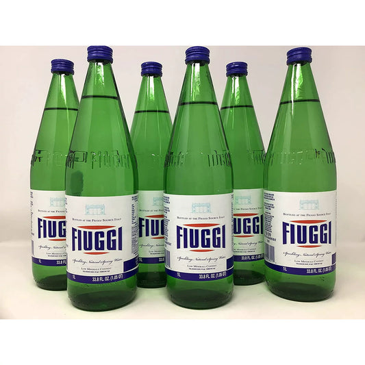 Fiuggi Mineral Water - Sparkling - Case of 6 (Italy)