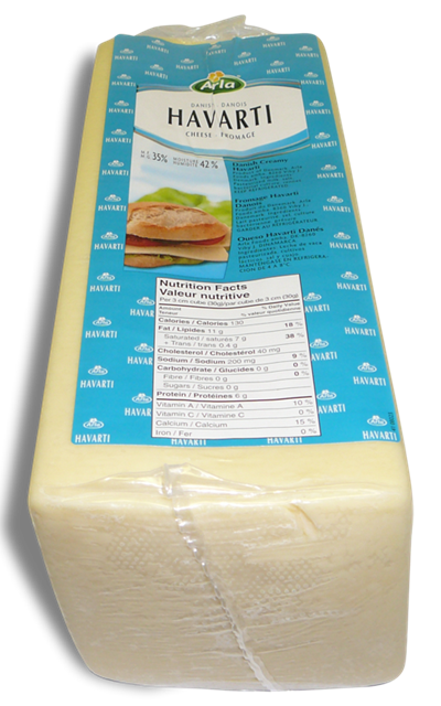 Danish Havarti Cheese (Block)