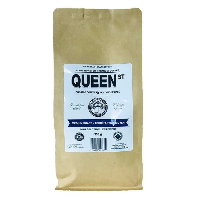 Organic Queen St. Medium Roast Coffee 350g