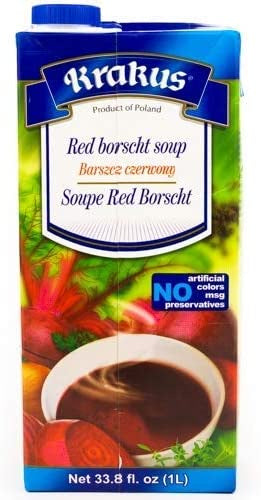 Polish Red Borscht Soup - 1L