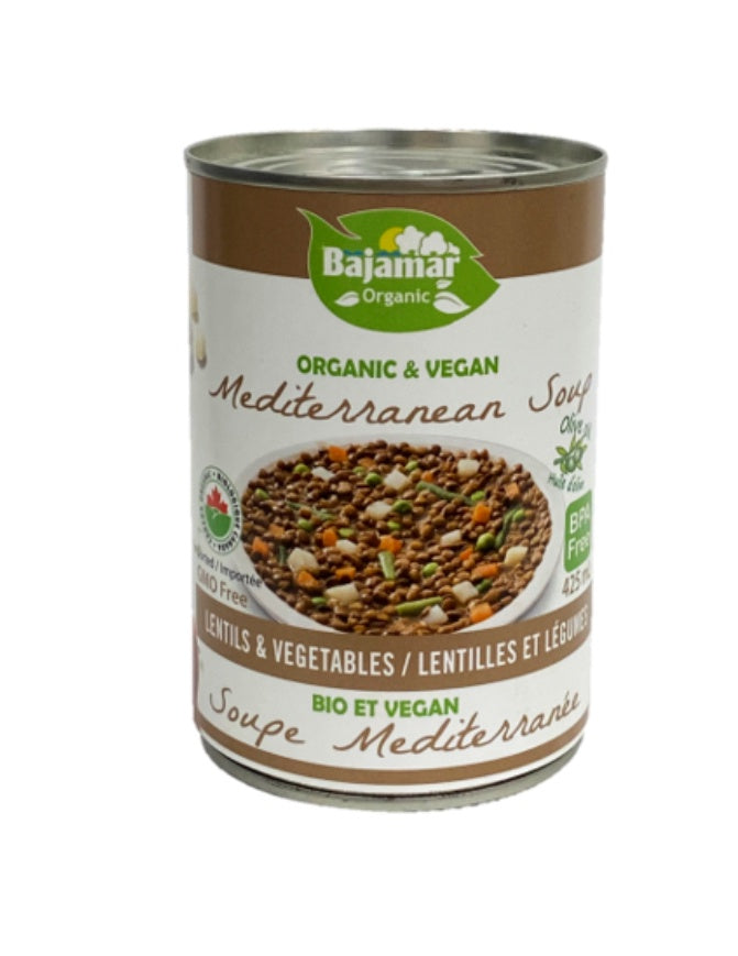 Organic Lentils & Veggie Soup Can