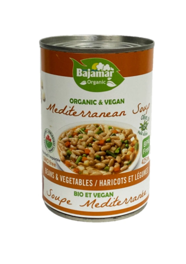 Organic Beans & Veggie Soup Can