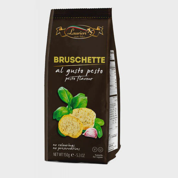 Bruschette Crackers Pesto Flavor