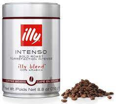 Illy Intenso Bold Roast Coffee Beans (250g)