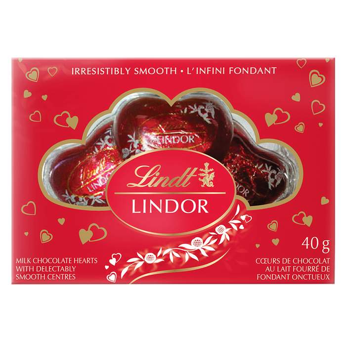 Lindor Milk Chocolate Hearts