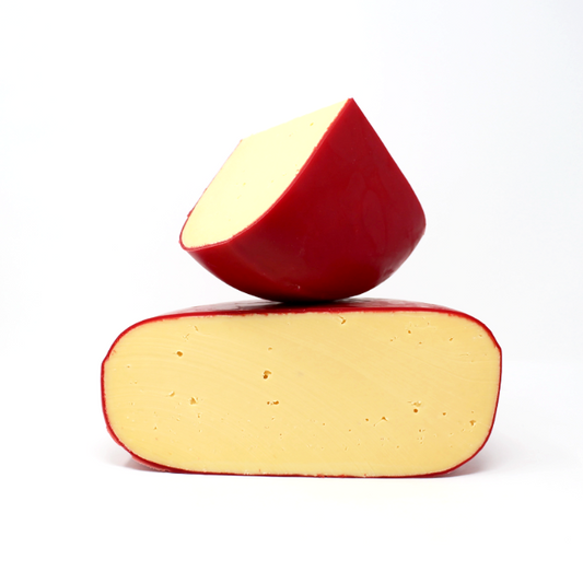Red Wax Young Gouda Cheese (Block)