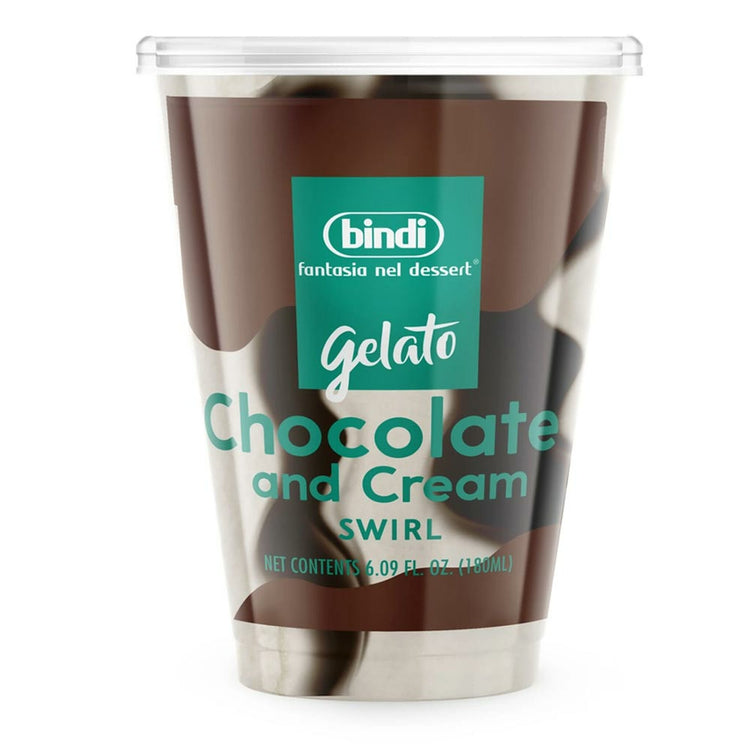 chocolate & cream gelato