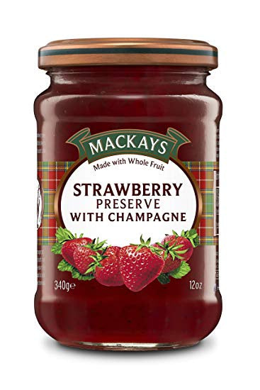 Mackays Strawberry Preserve with Champagne (250 mL)